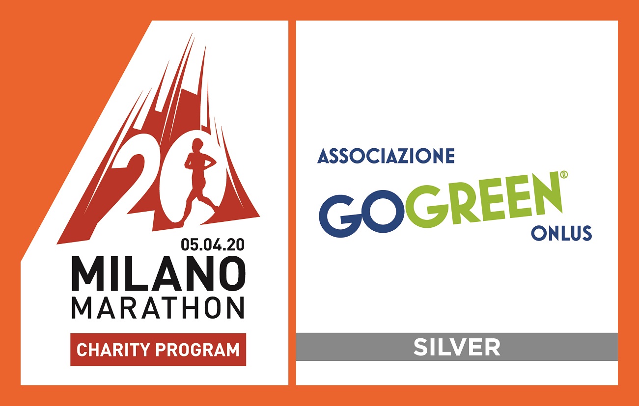 l'Associazione GOGREEN alla Milano Marathon 2020